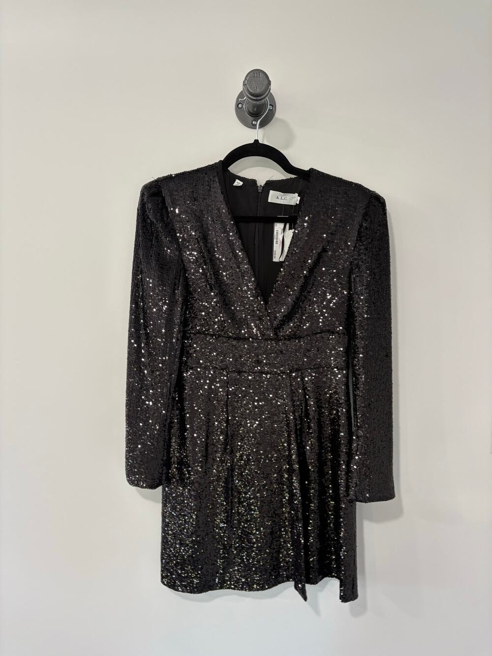 NWT A.L.C. Sequin Long Sleeve Dress Size 4